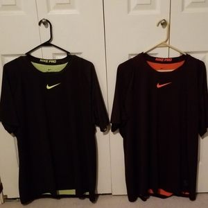 Lot of 2 Men's XL Nike Pro T-Shirt